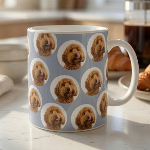 Mug Motif de visage d'animal de compagnie personnalisé
