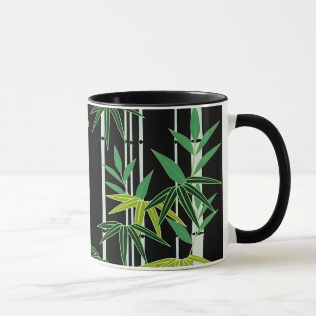 Mug Motif décoratif en bambou (Droite)