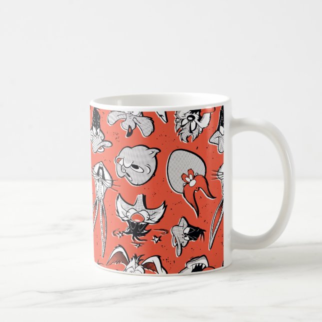 Mug MOTIF demi-ton rétro LOONEY TUNES™ (Droite)
