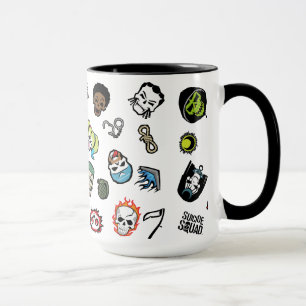 Mug Motif d'Emoji de peloton de suicide du peloton  
