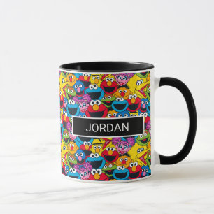 Mug Motif d'équipage de la rue Sesame
