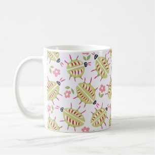 Mug Motif des coléoptères verts Lover Goblincore