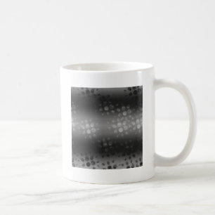Mug Motif des éclats pointus - Noir, Gris, Blanc