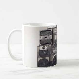 Mug Motif des enregistreurs de cassettes des années 80
