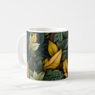 Mug Motif des feuilles automnales