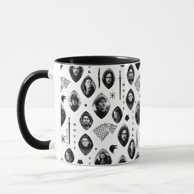 Mug Motif des icônes et des portraits Stark House (Gauche)
