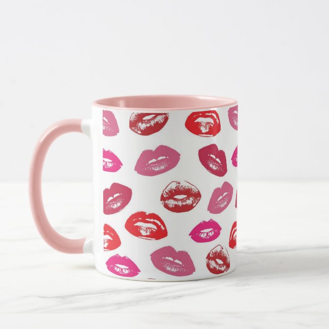 Mug Motif des lèvres (Gauche)