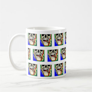 Mug Motif des signes Pop Art Skull Dollar