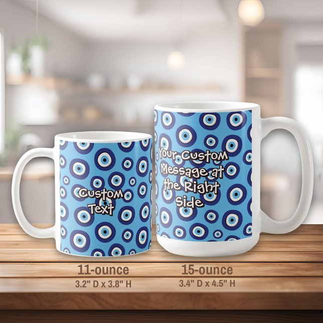 Mug Motif des yeux mal grecs (Créateur téléchargé)