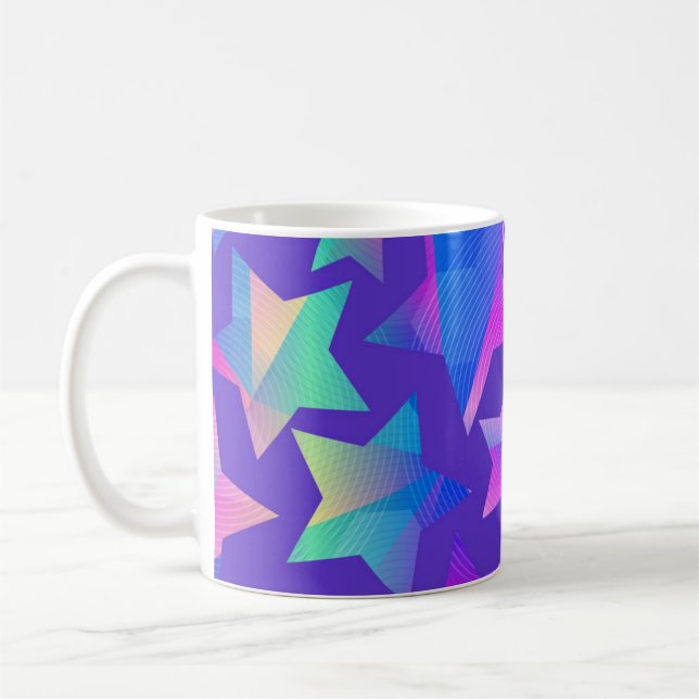 Mug Motif d'étoiles (Gauche)