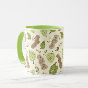 Mug Motif du feuillage Groot