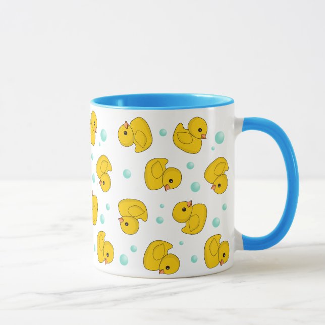 Mug Motif en caoutchouc de canard (Droite)