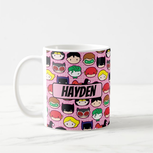 Mug Motif en chef de la Ligue de justice de Chibi (Gauche)