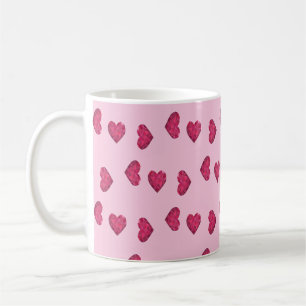 Mug Motif en cristal rose