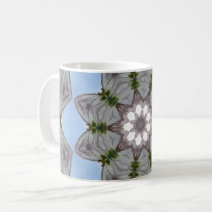 Mug Motif en gris et bleu