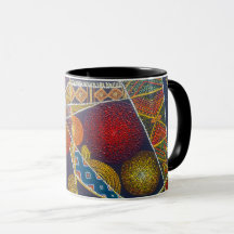 Motif éthiopien Dot Art