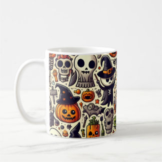 Mug Motif festin mignonne d'Halloween