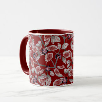 Mug Motif floral