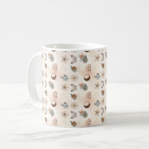 Motif floral céleste Boho