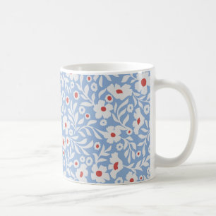 Mug Motif floral du bois