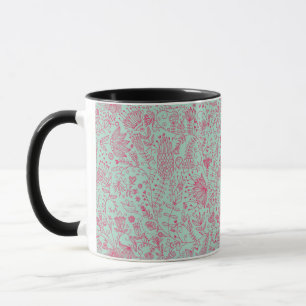 Mug Motif floral mignon d'été