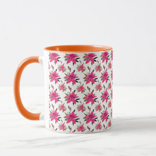Mug Motif Floral rose Design-29500