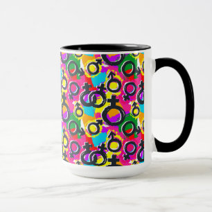 Mug Motif Gay pride de Neon