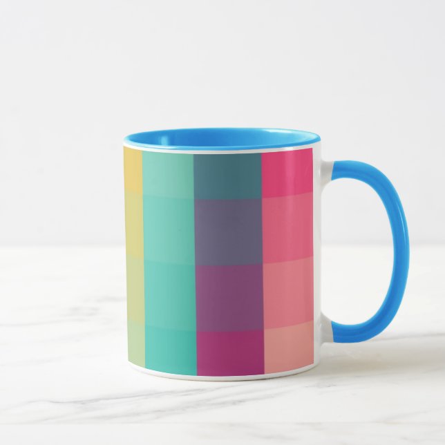 Mug Motif géométrique abstrait (Droite)