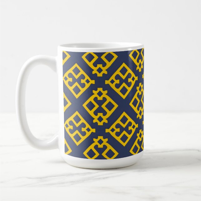 Mug Motif géométrique Abstrait (Gauche)