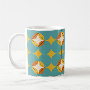 Mug Motif géométrique abstrait moderne et transparent