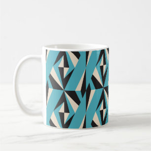 Mug Motif géométrique abstrait moderne sans couture av