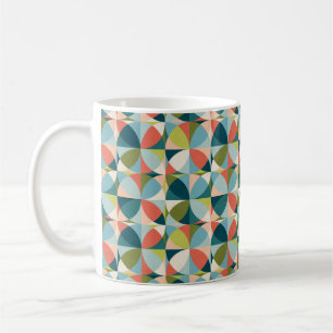 Mug Motif géométrique Abstrait sans couture au milieu 