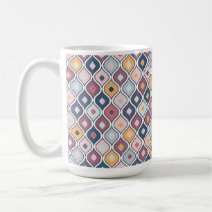 Mug Motif géométrique coloré Abstrait sans couture