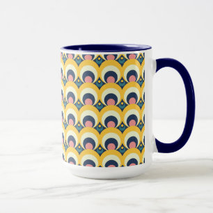 Mug Motif géométrique de cercle