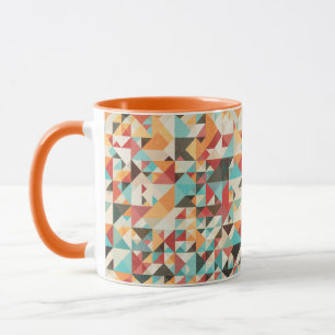 Mug Motif géométrique de la Terre