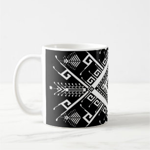 Mug Motif géométrique ethnique Abstrait conception arr