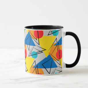 Mug Motif géométrique moderne rétro