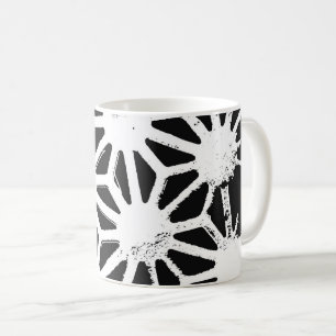 Mug Motif géométrique noir et blanc