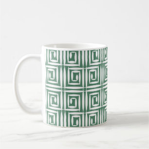Mug Motif géométrique sans couture avec polygones