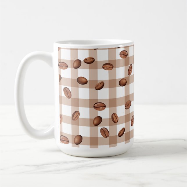 Mug Motif Grain de Café (Gauche)