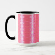 Motif Graphique Abstrait à Bandes Verticales Rose 