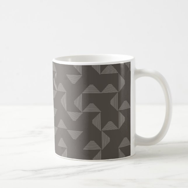 Mug Motif graphique géométrique simple, moderne et ten (Droite)