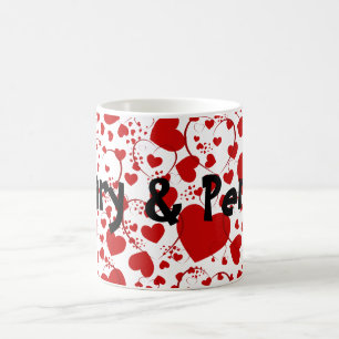 Mug MOTIF HEART ART 5 + votre texte