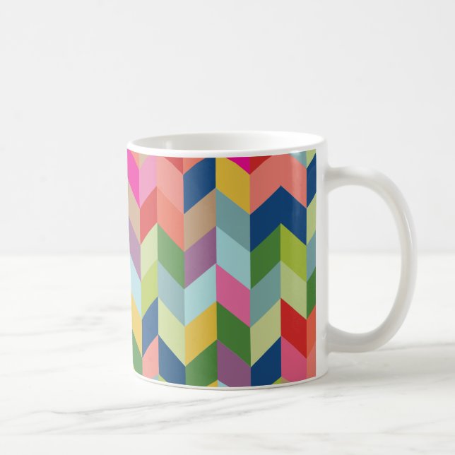 Mug Motif Herringbone moderne (Droite)