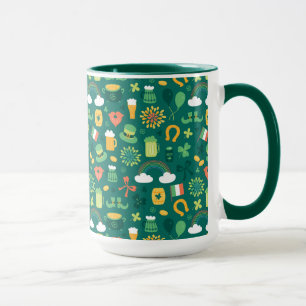 Mug Motif irlandais mignon d'icône