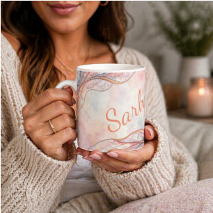 Mug motif libellule