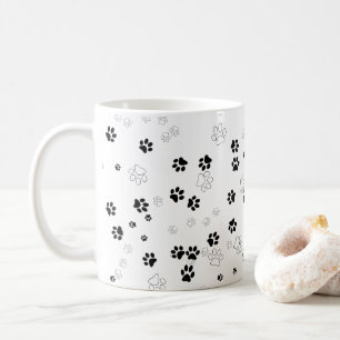 Mug Motif mâché de chien/chat