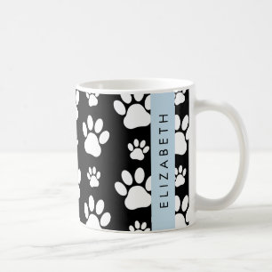 Mug Motif mâle, Patrouilles de chien, Noir et Blanc, V