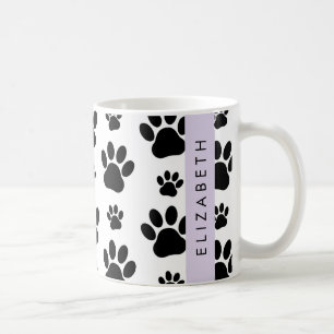 Mug Motif mâle, Patrouilles de chien, Noir et Blanc, V