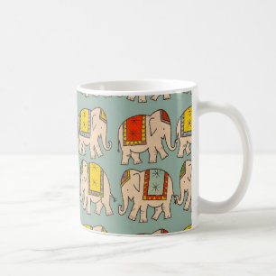 Mug Motif mignon d'éléphant d'éléphants de cirque de